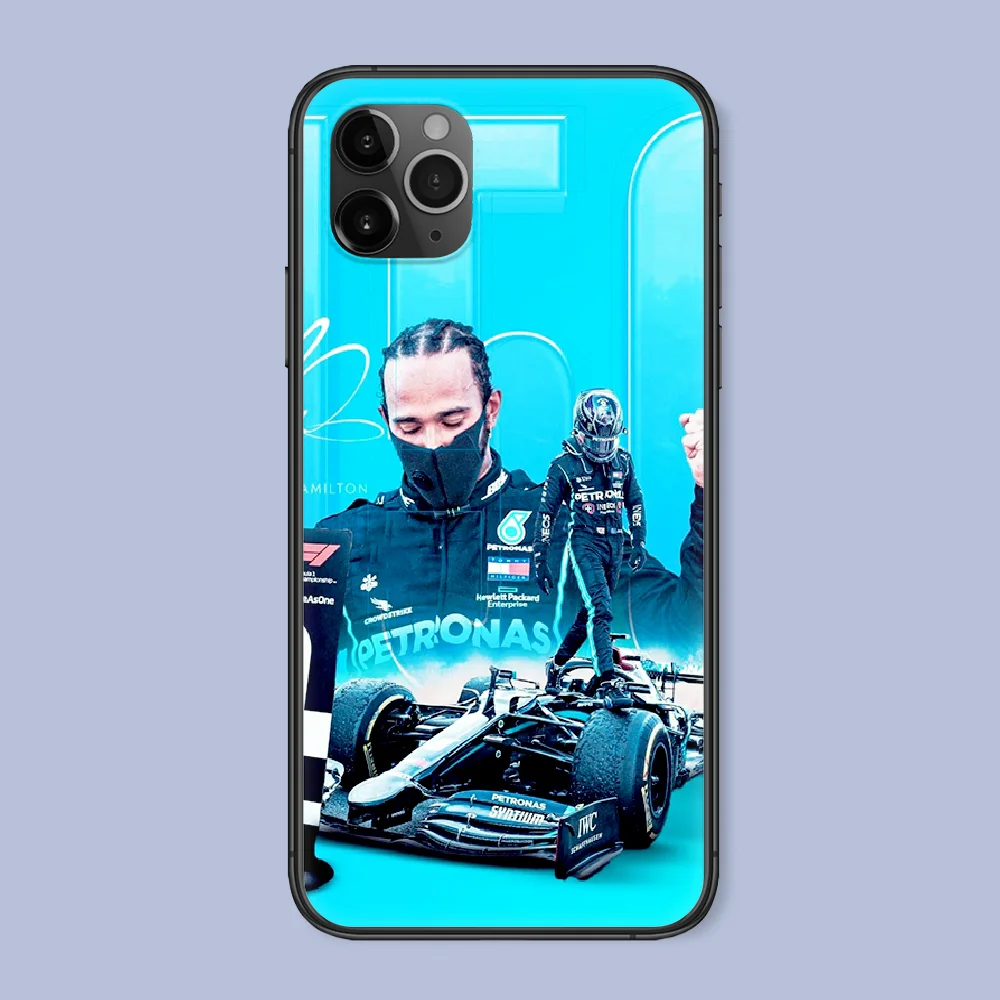 

Cool Hamilton F1 Phone Case For Iphone 4 4s 5 5S SE 5C 6 6S 7 8 Plus X XS XR 11 12 Mini Pro Max 2020 black Waterproof Soft Cover