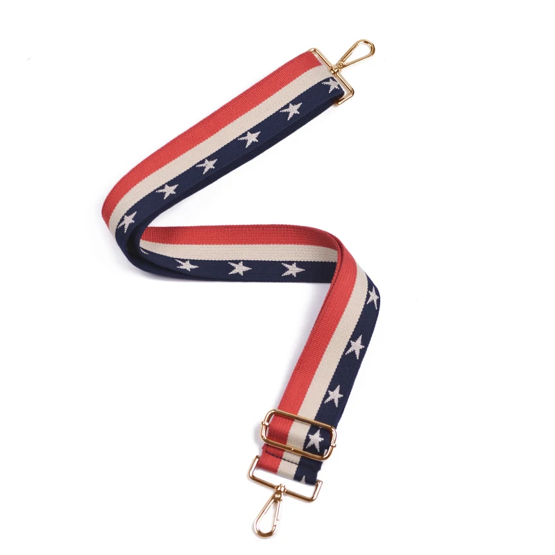 Ellovado Fashion Panelled Women Wide 4.8Cm Bag Strap Shoulder Crossbody Bag Belt Accessories Female Messenger Strap Handle