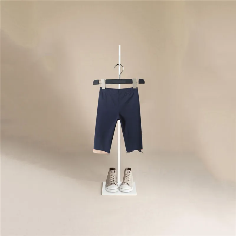 Новинка лета 2020 года Однотонные хлопковые брюки с девятью точками Детские