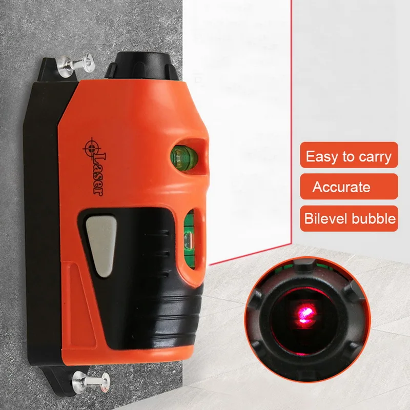 Mini Laser Level Ground Infrared Right Angle Degree Vertical Horizontal Guided Line Measurement Gauge Tool | Инструменты