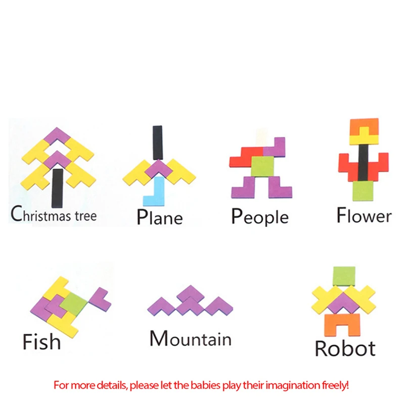 

Geometry Teaching Aids Building Block Puzzle Three-Dimensional Puzzle Educational Fidget Puzzles For Adults Toddler Fidget Toys