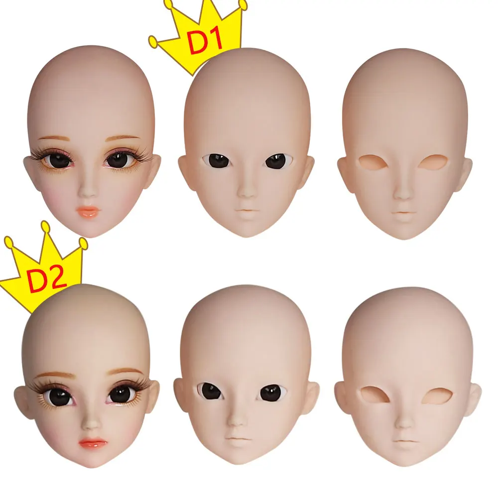 Кукла DBS 1/4 BJD ню макияж с глазами без волос AI YoSD MSD SD Набор игрушек в подарок