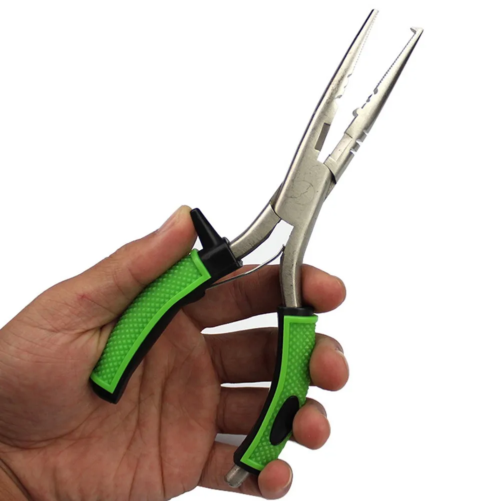 

Fishing Plier Gripper Scissor Multifunction Line Cutter Hook Remover Fish Line Lure Cutter Hook Remover Tackle Tool Accessories