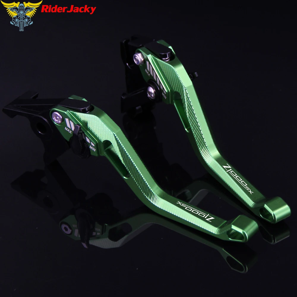 3D ромб полый дизайн черный лазерный логотип Мотоцикл CNC регулируемый тормозной