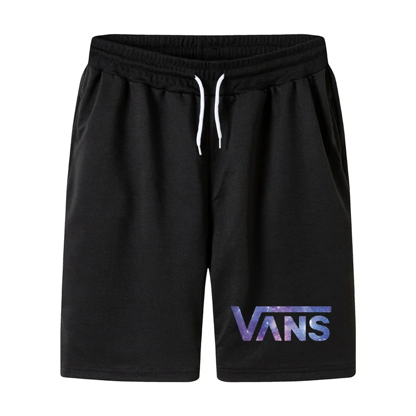 

Letter Print Shorts Men Casual Beach Summer Elastic Waist Shorts Men Cotton Plus Size Loose Letter Printed Male Short Hot