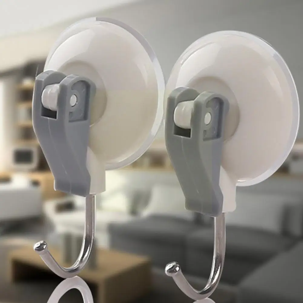 

Новые мощные вакуумные крючки на присоске с максимальной нагрузкой 2 кг, тяжелые прочные Настенные Бытовые крючки для полотенец, кухонных п...