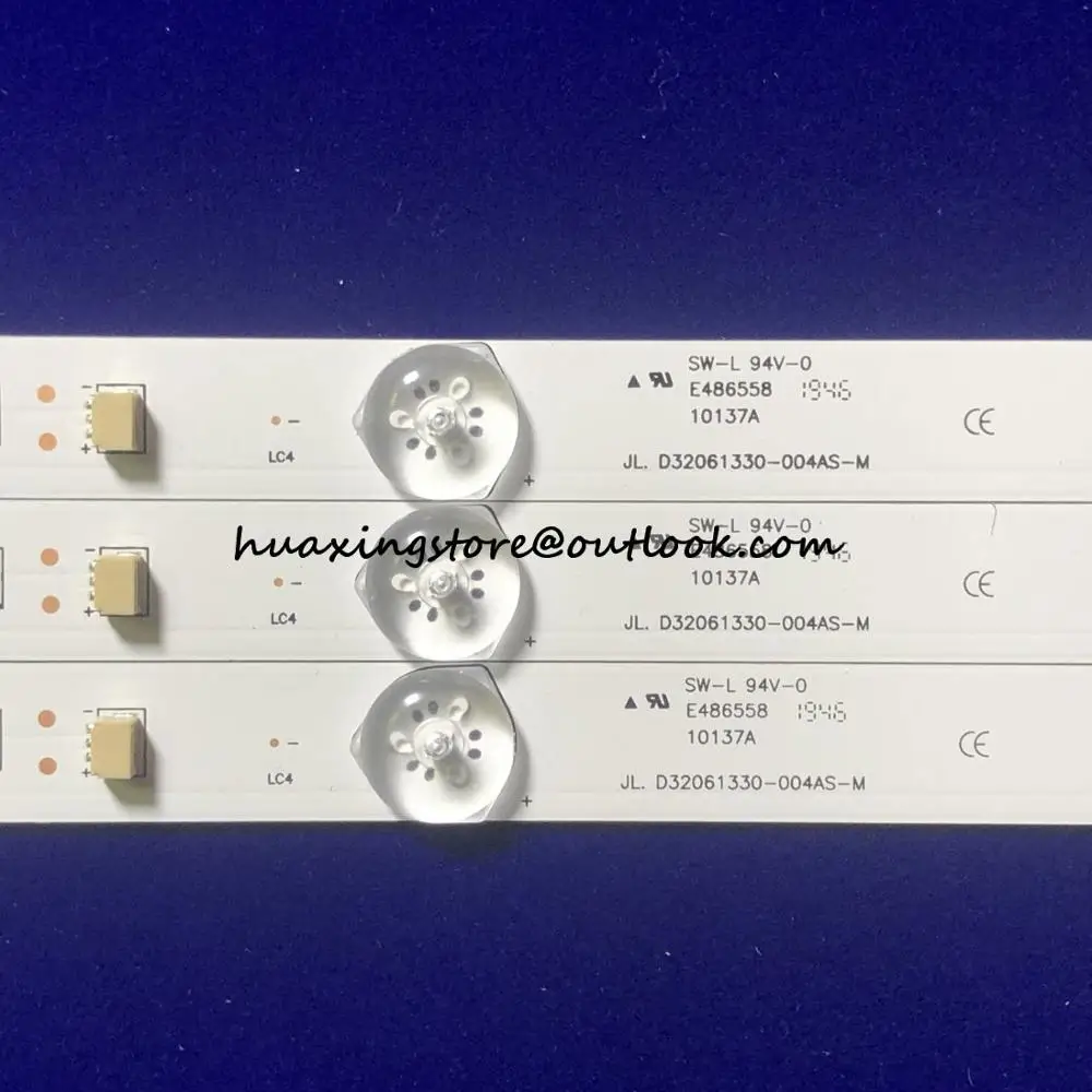 2 шт. светодиодный подсветка полосы 6 лампы для JL.D32061330 004AS M057GS 4C LB320T JF3 LVW320CSDX E13 V57 W32H