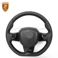 real dry carbon fiber for lamborghini lp700 aventador steering wheel cover car accessories hot sale