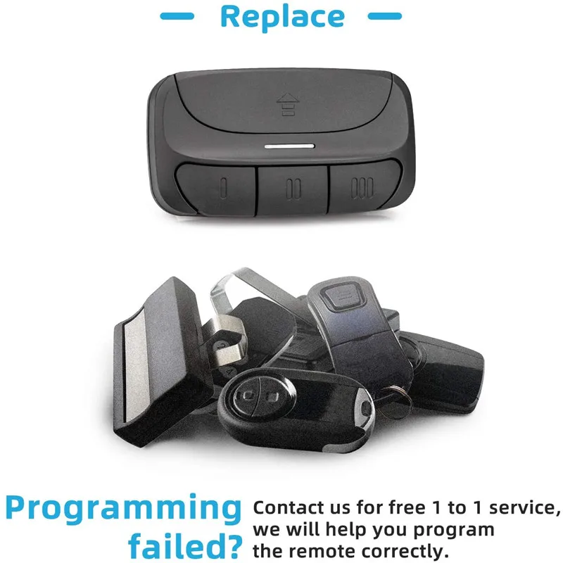 Универсальные Многочастотные ворота и гаражные двери с 3 кнопками пульт