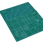 Двусторонний Коврик для резки A4, прочная подкладка для резки, режущая пластина ручной работы, темные школьные принадлежности, 22x30x0,3 см, ПВХ