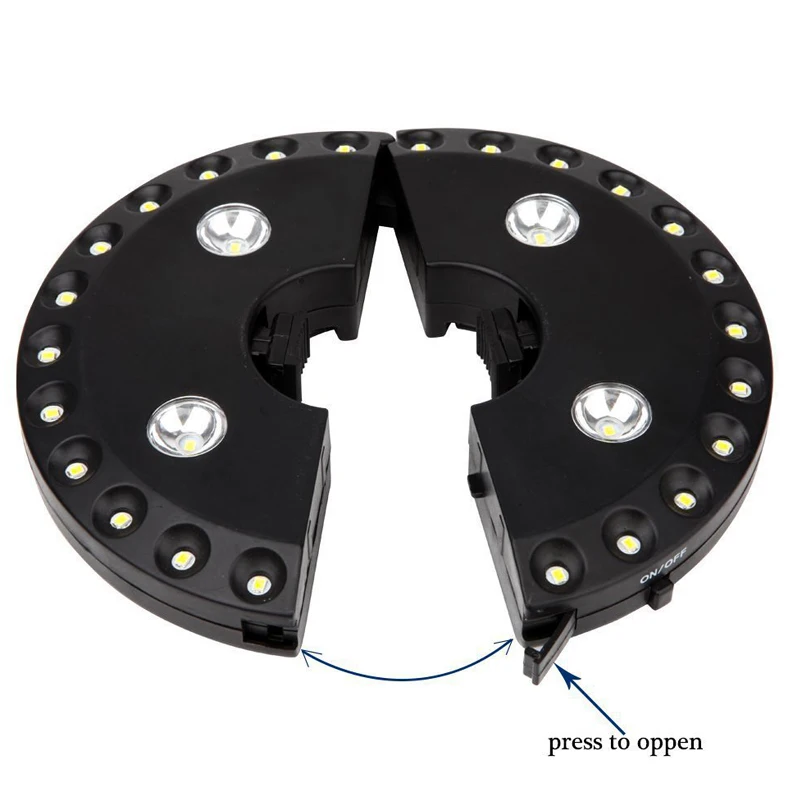 Высокий светодиодный зонтик светильник для патио травы веранды террасы