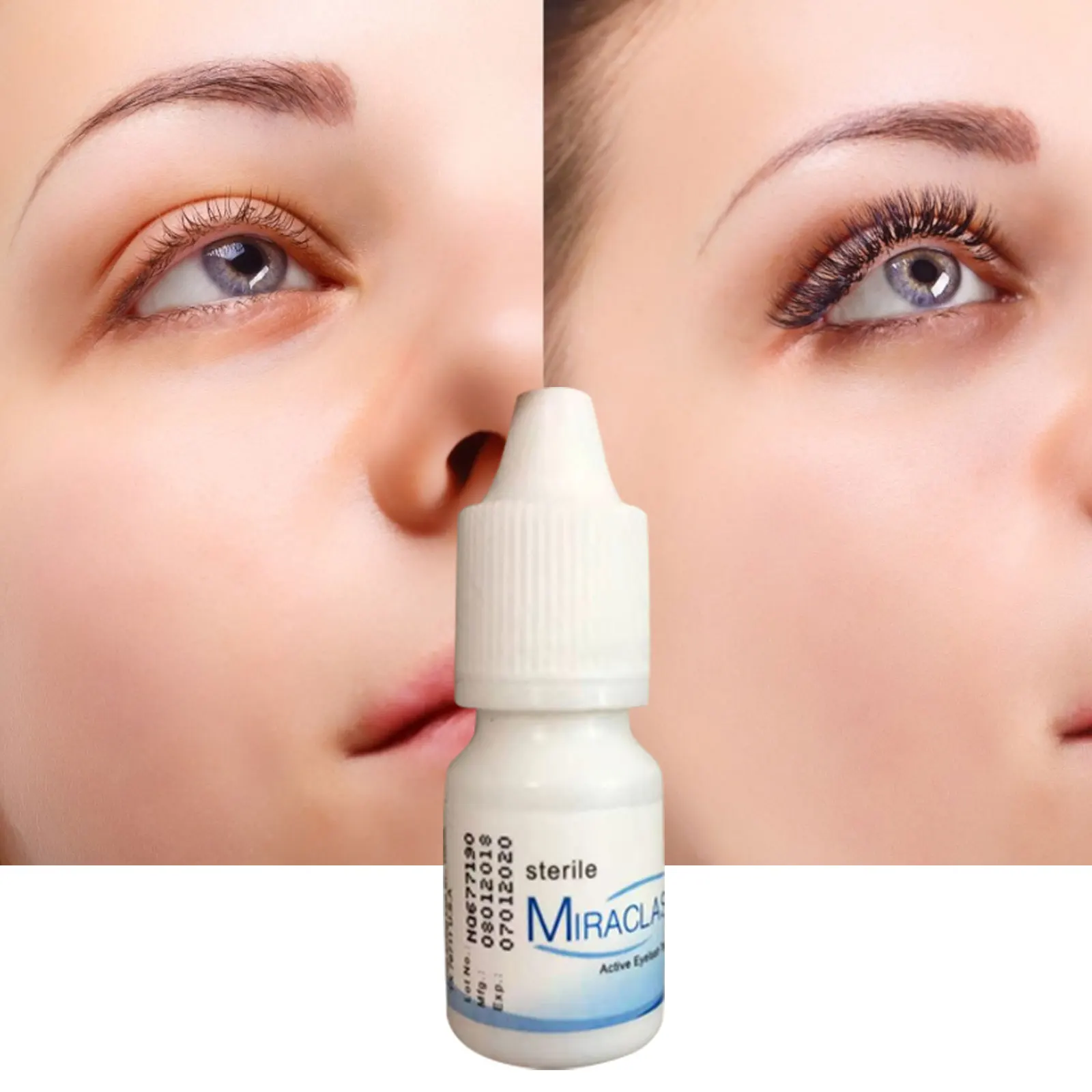 

7 Days Eyelash Growth Enhancer Eyelashes Longer Fuller Thicker Treatment Eye Lashes Serum Mascara Lengthening Eyebrow Growth