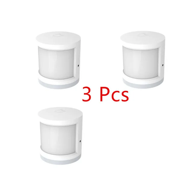 3pcs Xiaomi Mijia датчик человеческого тела умный датчик движения тела Zigbee подключение приложение Mihome через Android и IOS - Цвет: 3pcs