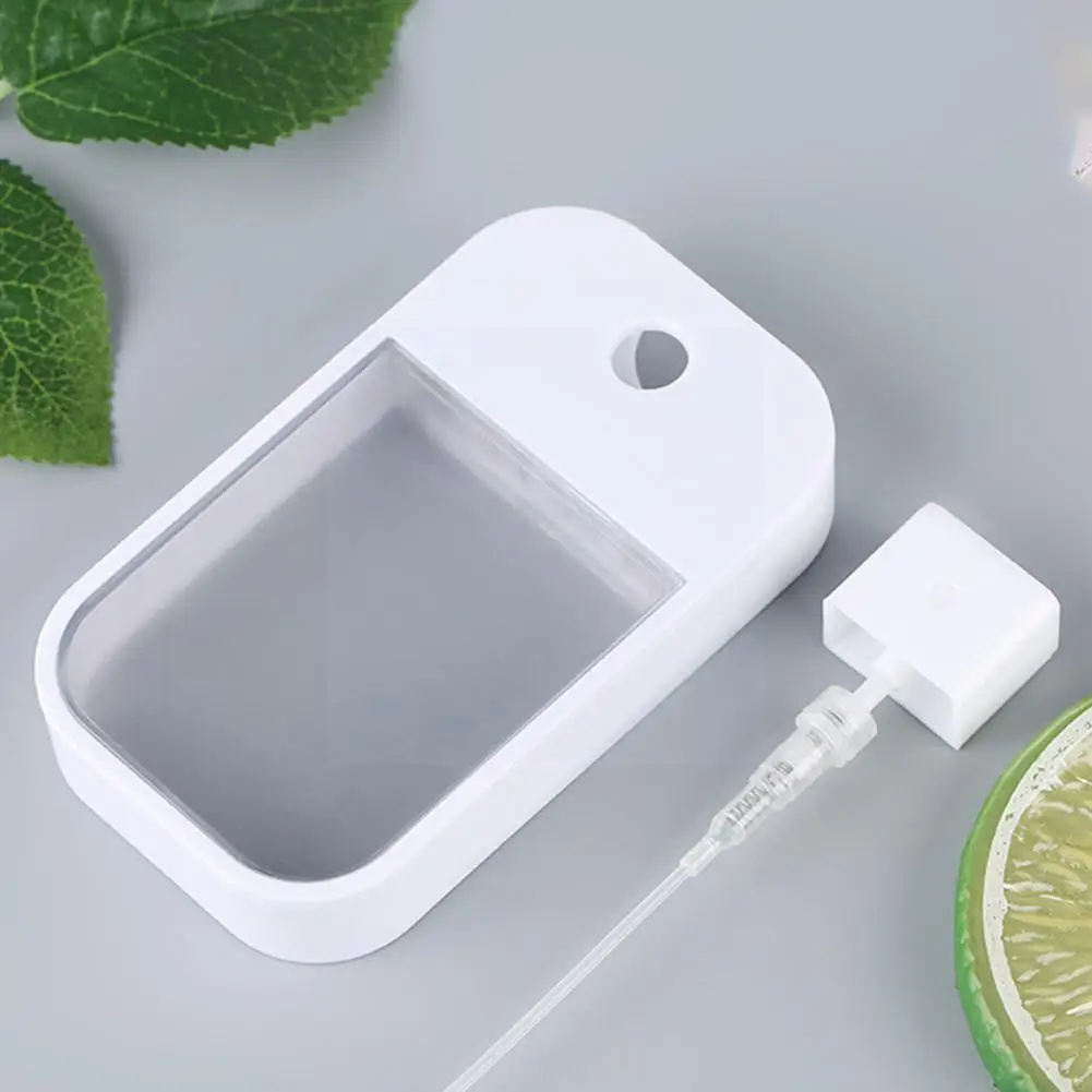 

Spray Bottle 45ML Portable Refillable Perfume Spray Cosmetic Silicone Can Watering Con Alcohol Lotion Empty Bottle Travel B C6H1