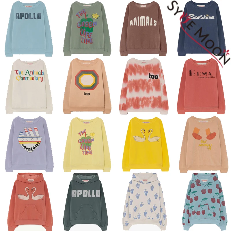 Детский хлопковый свитер с принтом на осень/зиму|Толстовки и кофты| |