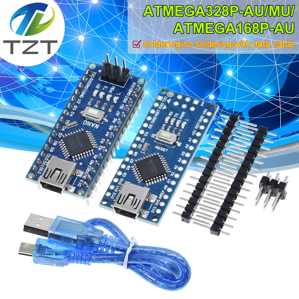 Nano Mini USB с Загрузчиком совместимый контроллер 3 0 Для arduino CH340 драйвер 16 МГц v3.0