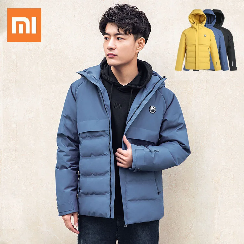 

Xiaomi Aerogel City Outdoor Cold Protection Down Jacket Keep Warm Men Fashion Parka Windproof Rainproof Male Winter Hooded Coat