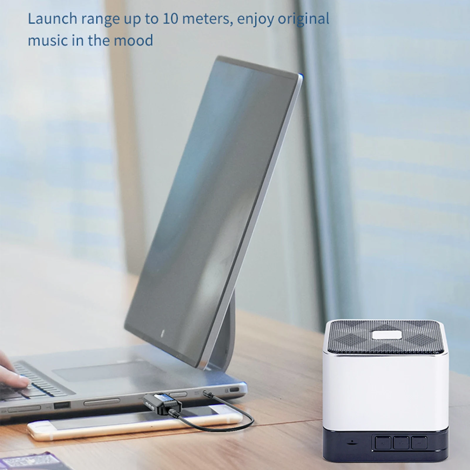 USB forBluetooth-совместимый адаптер 5 0 для ПК динамик планшета автомобиля ТВ