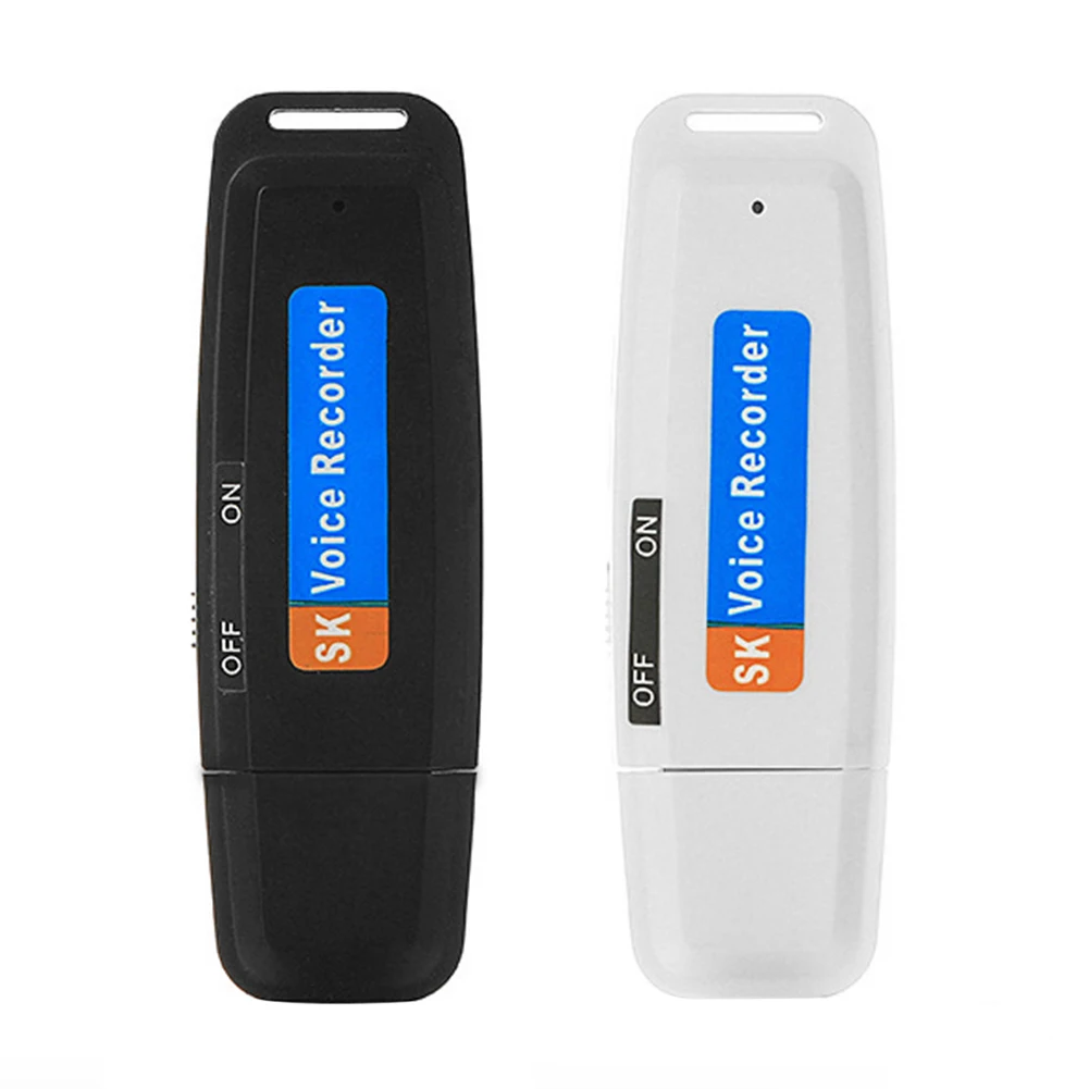 Портативный U-диск TF-карта USB цифровой аудио-диктофон флэш-накопитель