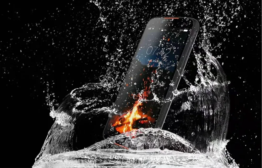 Hummer прочный смартфон IP68 Водонепроницаемый 4500 мАч android 9,0 MTK6739V 3 ГБ ОЗУ 16 Гб ПЗУ 5," HD ips NFC 13 МП 4G мобильный телефон