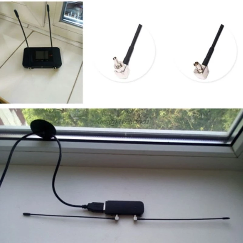 4G LTE Antenna TS9/CRC9 Connector 5dbi High Gain Aerial for Hua-wei E398 E5372 E589 E392 Zte-MF61 MF62 Aircard 753s | Мобильные
