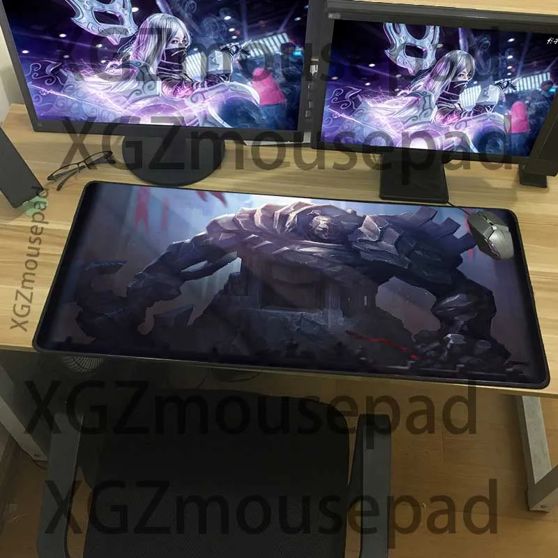 XGZ большой игровой коврик для мыши с Черным Замком классный Офисный Компьютерный