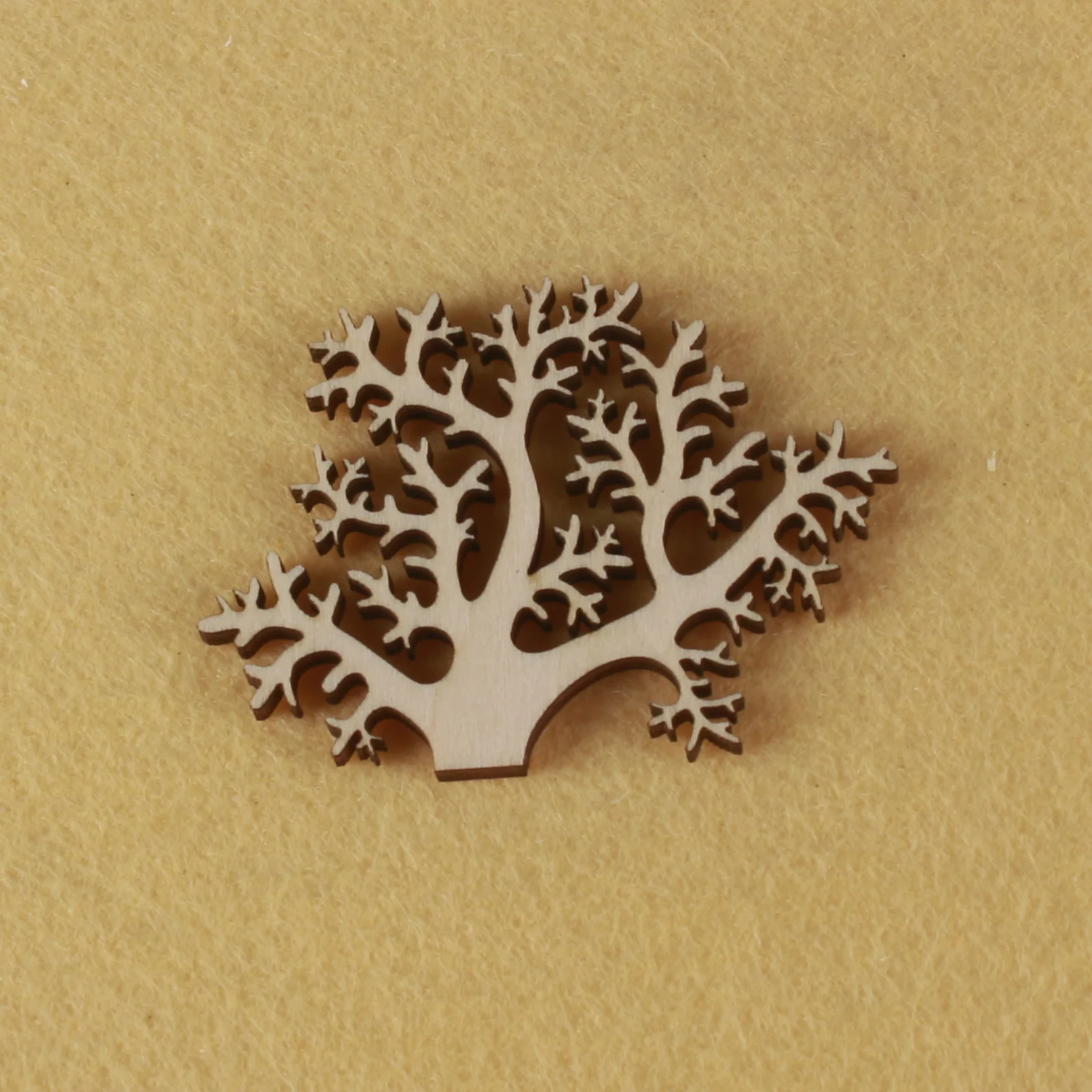 

Coral formations, mascot laser cut, Christmas decorations, silhouette, blank unpainted, 25 pieces, wooden shape (0748).