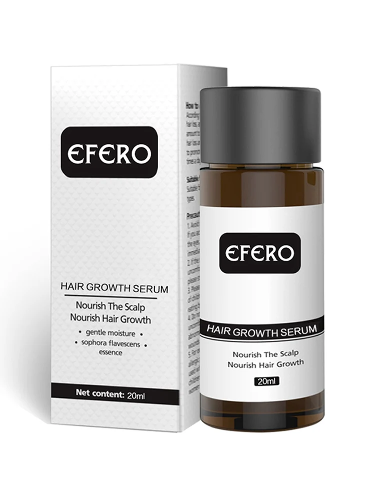 

20ml Hair Growth Serum for Thicker Fuller Hair Prevent Hair Loss Hair Dryness Hair Growth Essential Oil for Men Women Shipping