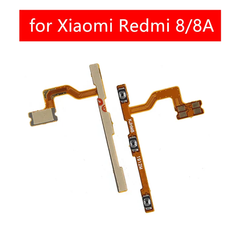 Боковая кнопка громкости для Xiaomi Redmi 8 гибкий кабель 8A переключатель ВКЛ./ВЫКЛ.