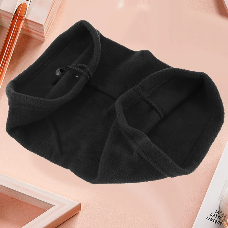

Unisex Polar Fleece Neck Warmer Thermal Snood Scarf Hat Ski Wear Snowboarding