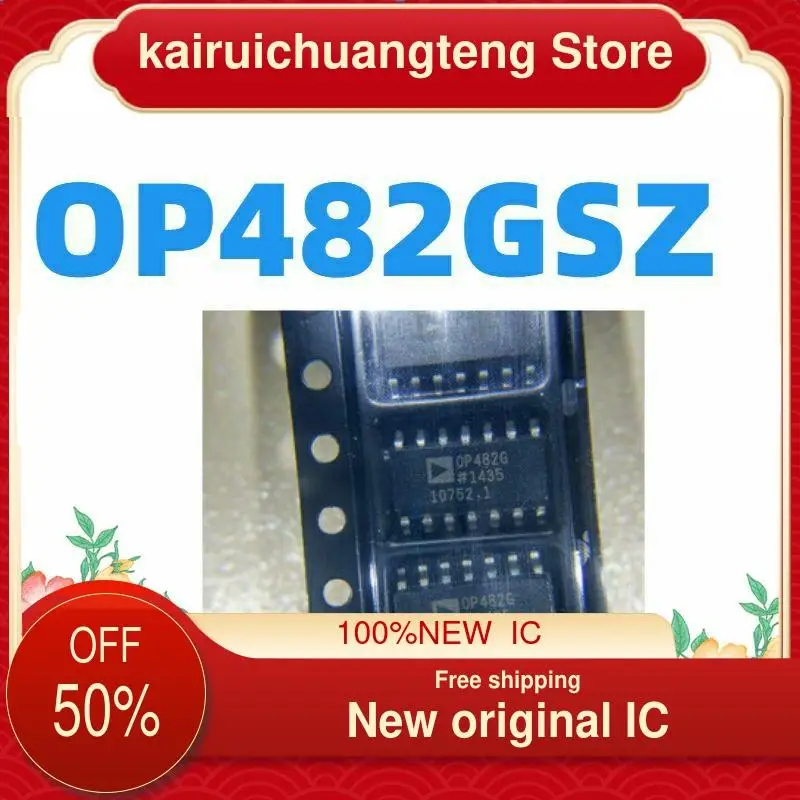 

10-200PCS OP482GSZ OP482GS OP482 OP482G SOP-14 New original IC