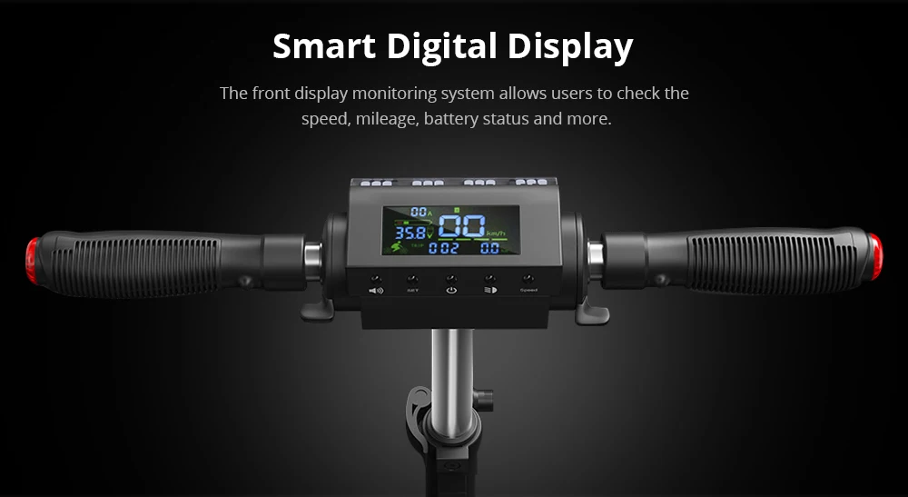 [ЕС сток] KUGOO S1 PRO складной электрический скутер 7.5AH 350 Вт ЖК-дисплей 3 режима скорости скутер для XiaomiM365 Dualtron PK Ninebot
