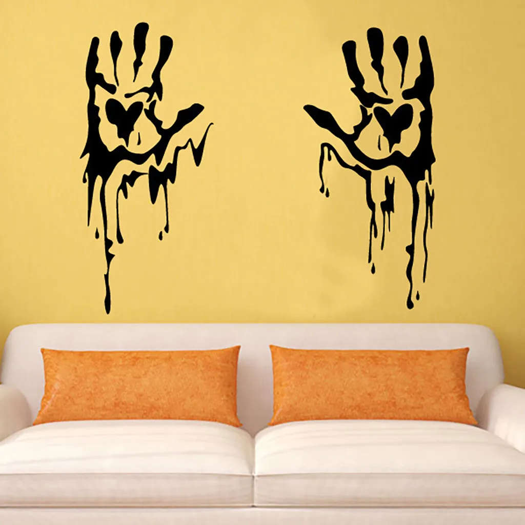 Хэллоуин пальцем Стикеры Гостиная Украшения в спальню наклейки декоративные для