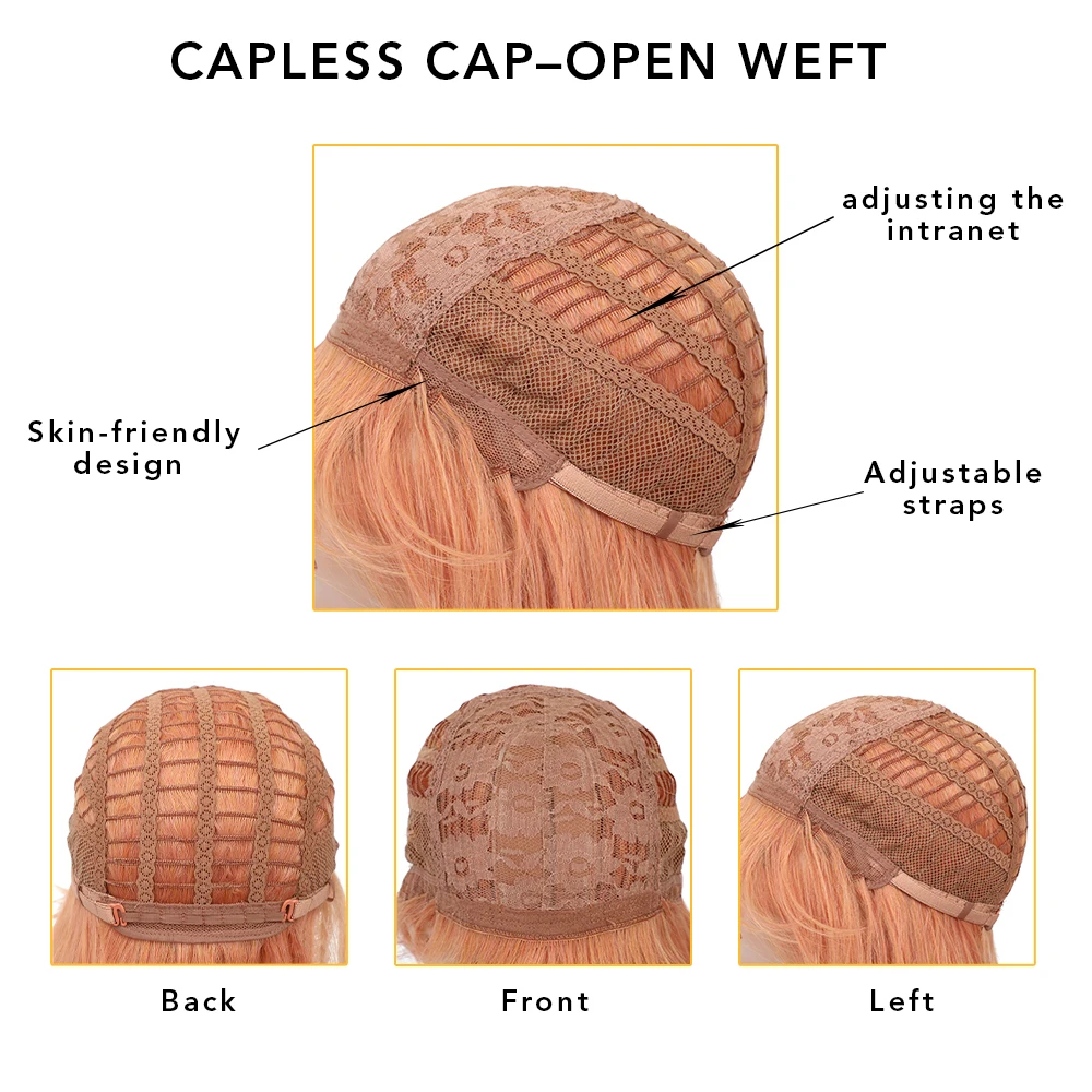 

X-TRESS Ombre Brown Synthetic Wigs Long Body Wave Cosplay Wigs For Women Natural Looking Machine Made Heat Resistant Fiber Hair