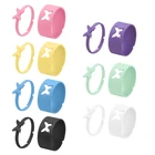Новинка 2021 года, 2 шт., разноцветные кольца в виде бабочки, Женский комплект дружбы, обручальные открытые кольца, ювелирные изделия