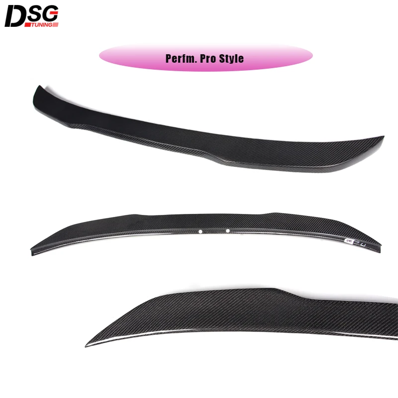 Спойлер из настоящего углеродного волокна на заднюю крышку багажника для BMW 3