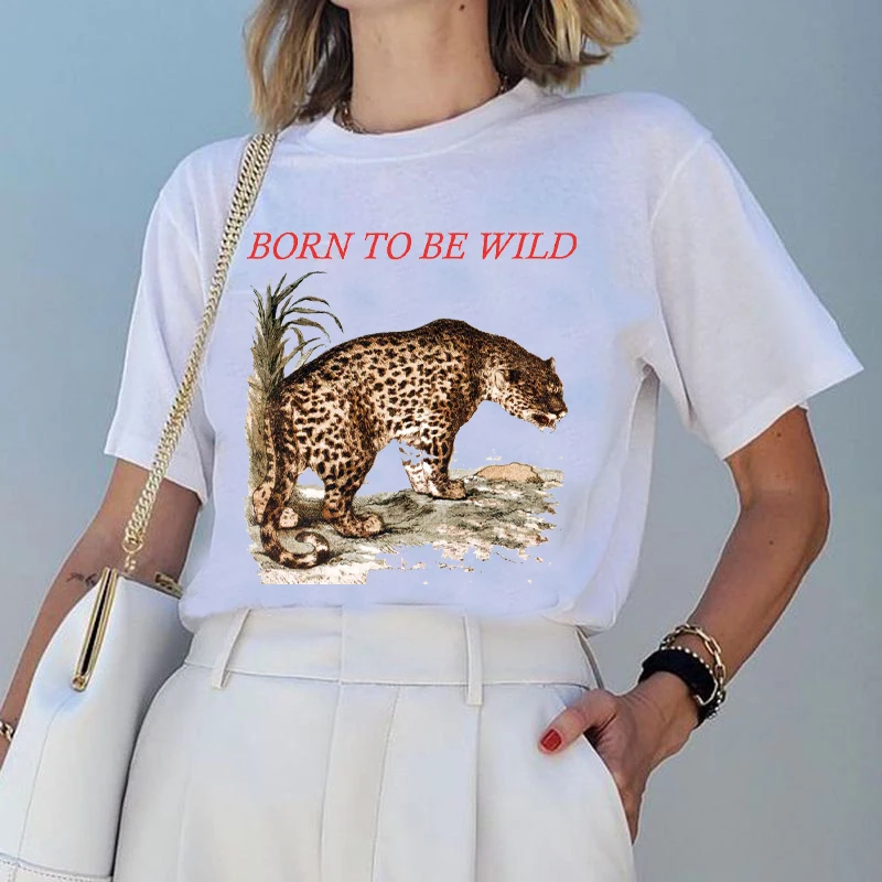 Sunfiz Wild Heart потертые женские футболки летние с короткими рукавами и круглым