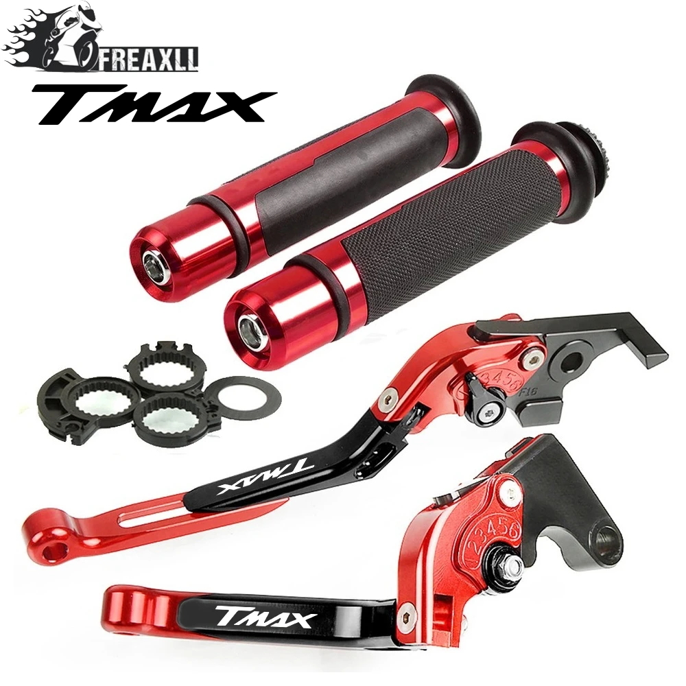 Регулируемые складные рычаги тормоза и сцепления для мотоциклов YAMAHA TMAX 530 TMAX530 T-MAX