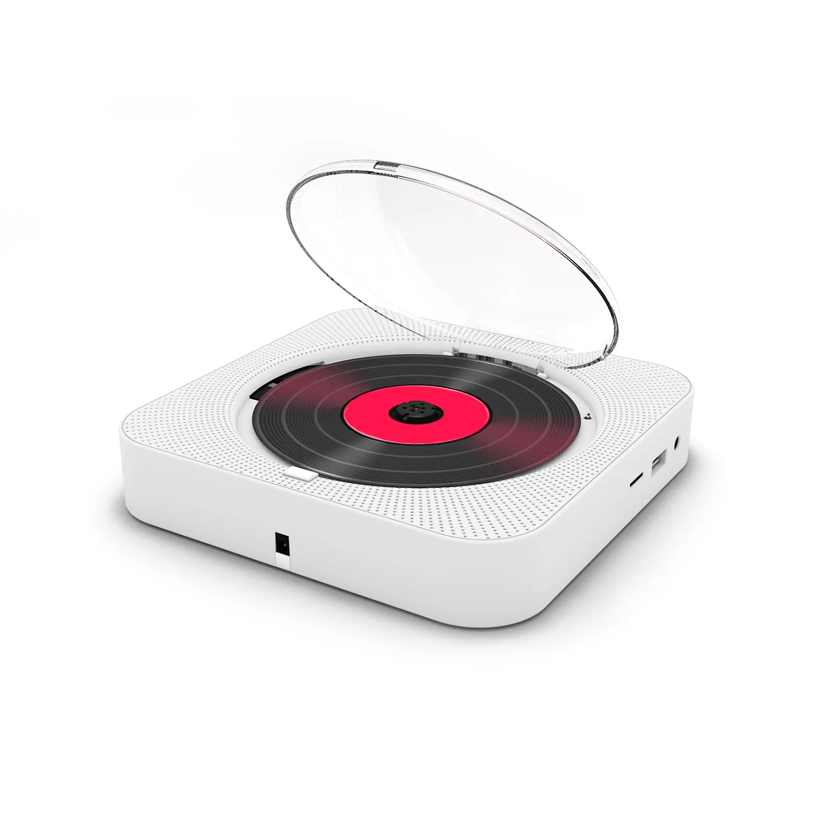Портативный CD плеер Bluetooth динамик стерео проигрыватели светодиодный экран