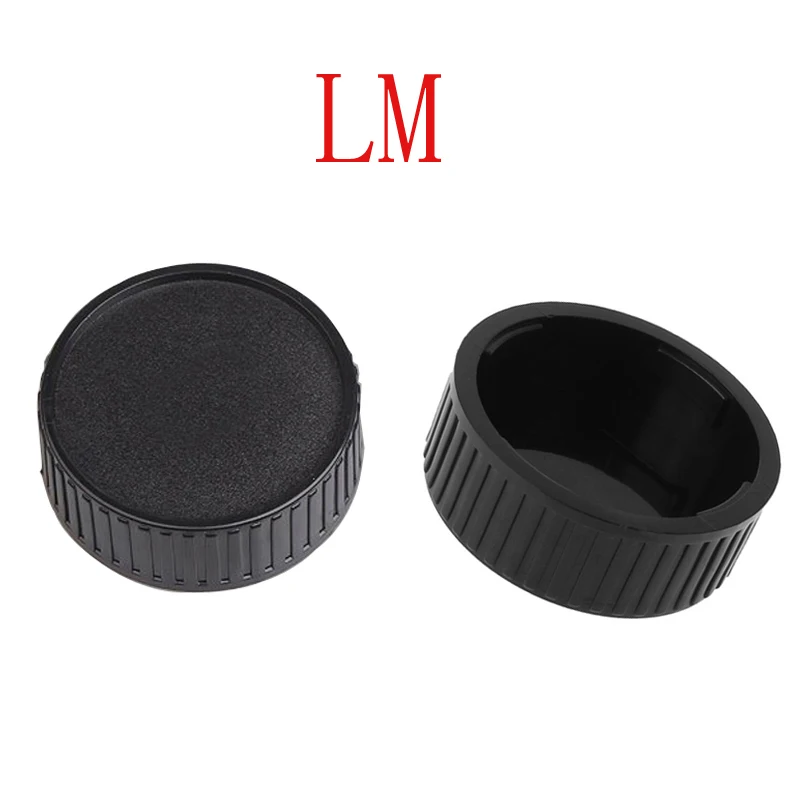 LM No word 2 шт. крышка объектива камеры для Canon nikon sony Pentax Olympus Micro M4/3 Panasonic samsung Leica Fujifilm Крепление камеры - Цвет: LM No word