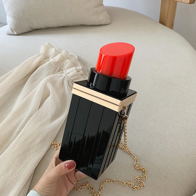 Женская сумка-мессенджер акриловая мини-сумка через плечо в форме губ | Багаж и