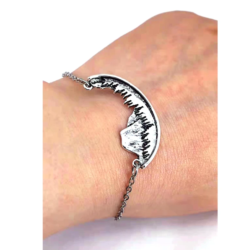 50 шт. новая очаровательная цепочка подвеска для женщин Женский Приключение ждет