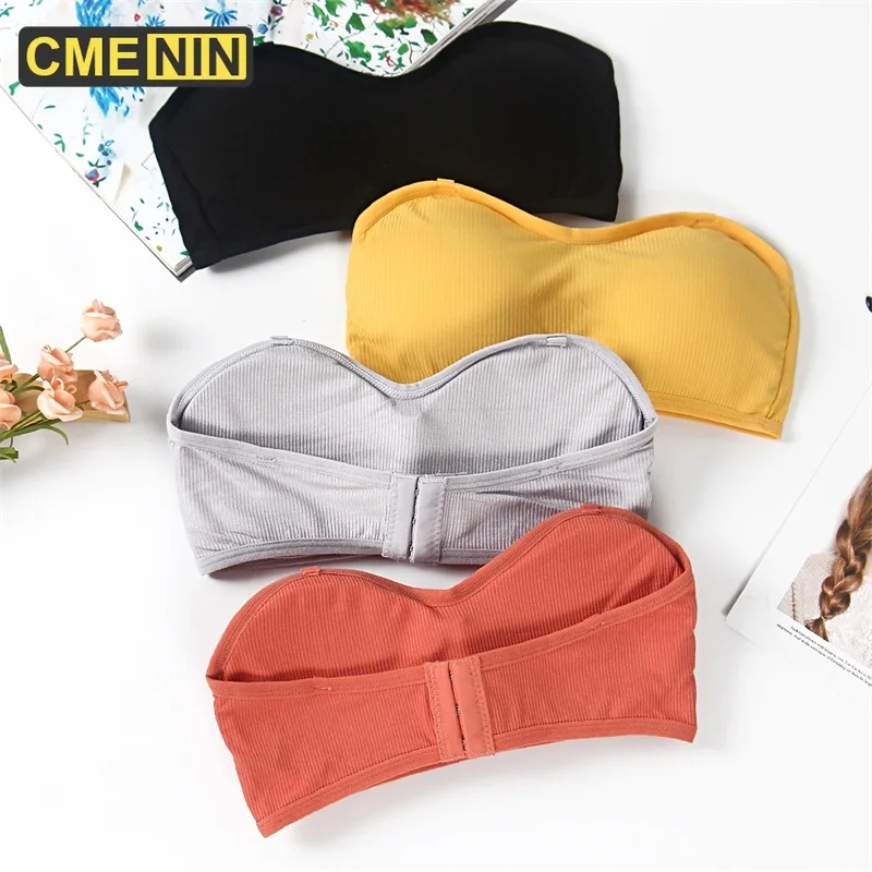 Женские кружевные бюстгальтеры CMENIN бюстгальтер пуш ап без бретелей хлопковое