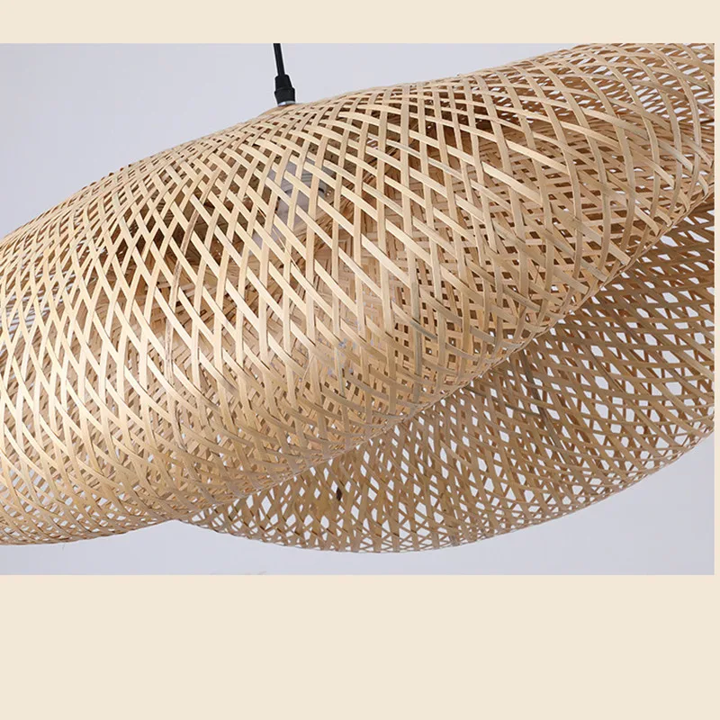 Подвесные светильники ручной работы из бамбука современные декоративные