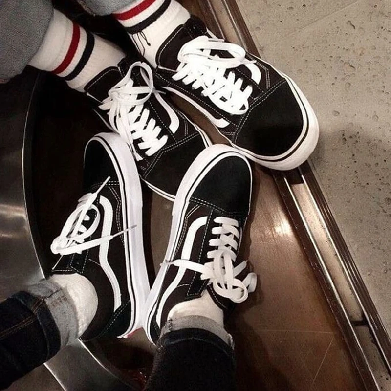 VANS OLD SKOOL Мужская и женская обувь, оригинальная, подлинный, для спорта на открытом воздухе, многоцветная, Классическая, модная, серия Весна VN000D3HNVY