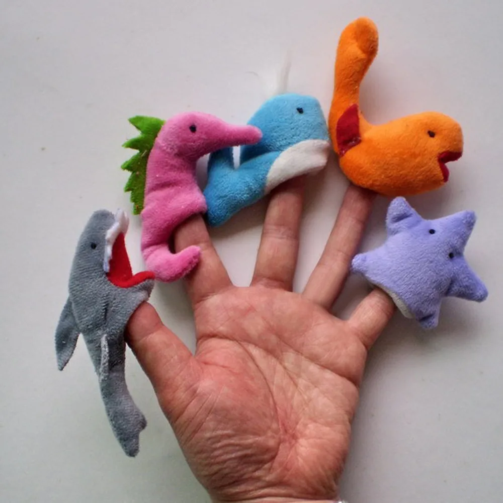 10 шт. пальчиковые хорошие игрушки ручная кукла подарок для ребенка мини плюшевая