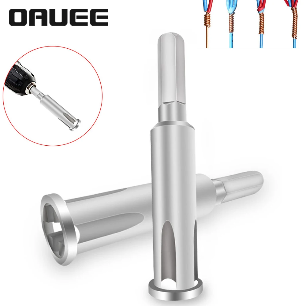 

Electrical Twist Wire Tool 2~5 Hole Electrician Universal Automatic Twisting Wire Stripping Doubling Machine Connector