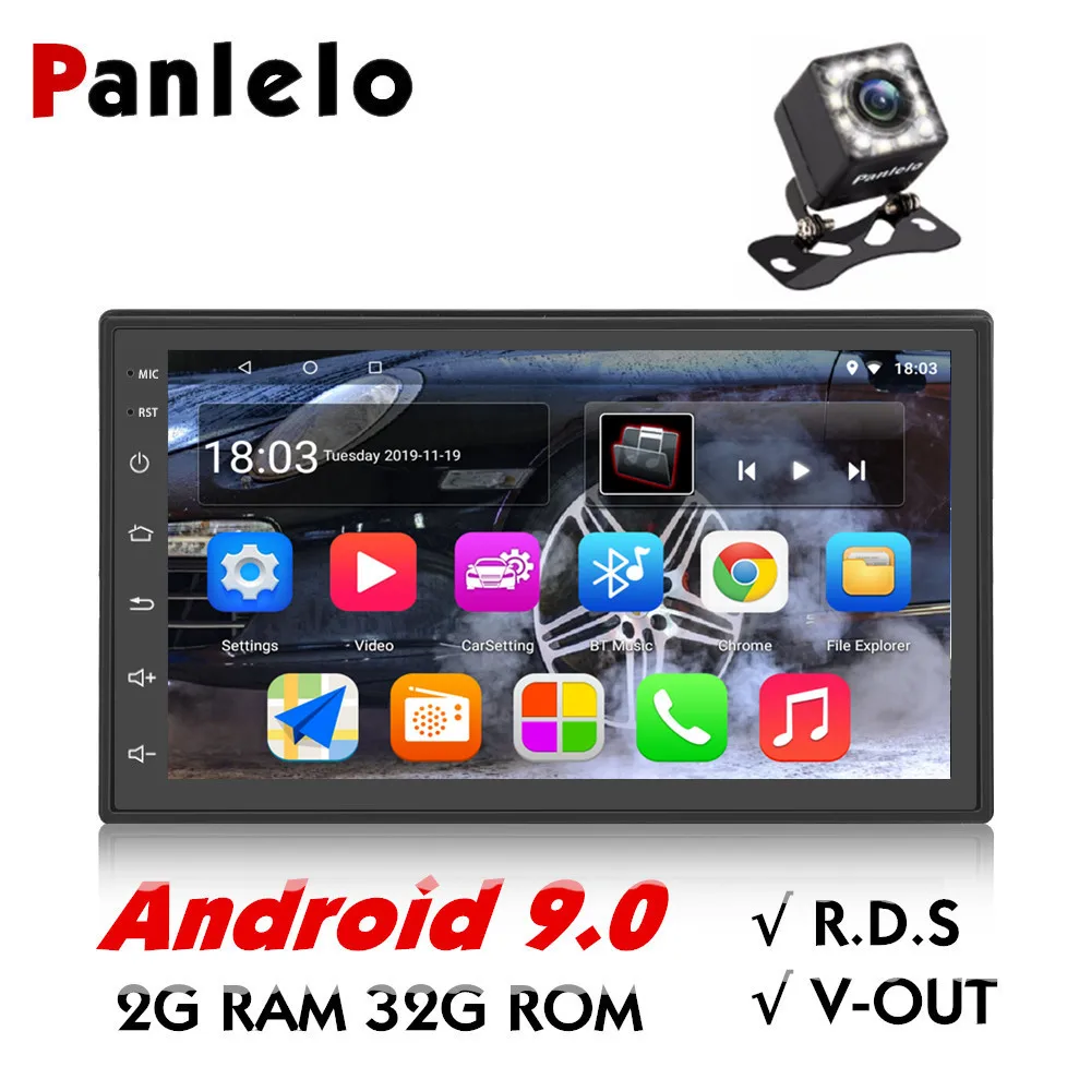 Универсальный 2 Din Авторадио Android 9 автомобильный стерео 7-дюймовый сенсорный