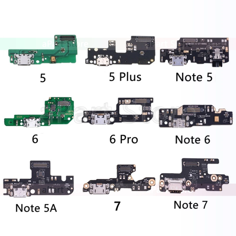 Для Xiaomi mi Red mi Note 5 5A 6 7 Plus Pro Global USB Дата зарядный порт зарядное устройство док-станция гибкий кабель Замена