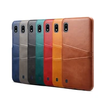 luxury wallet card pocket pu leather phone cases for samsung a10 a20 a30 a40 a50 with credit card holder shockproof protective b